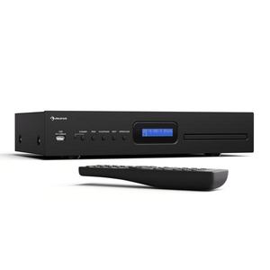 Auna Art22 CD/MP3 prehrávač, HiFi prehrávač, CD, CD-R/RW, CD-MP3, Displej, Diaľkové ovládanie vyobraziť