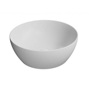 GSI - PURA keramické umývadlo na dosku, Ø 42cm, biela mat 885109 vyobraziť