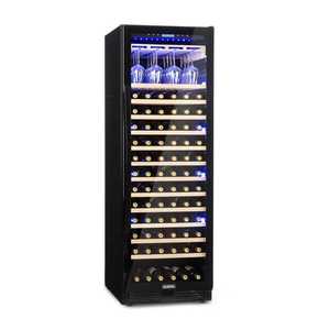 Klarstein Vinovilla Onyx Grande, veľkoobjemová vinotéka, 433 l, 165 fliaš, čierna vyobraziť