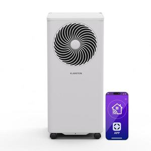 Klarstein Aero Ring 7K klimatizačné zariadenie 7 000 BTU mobilné a inteligentné pre max. 25 m² so hlasovým ovládaním vyobraziť