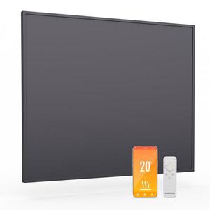 Klarstein Inteligentný infračervený ohrievač Wonderwall, 60x60cm, Aplikácia, 360W, Týždenný časovač, IP24 vyobraziť