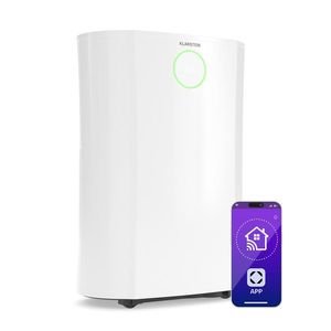 Klarstein DryFy ProConnect 16L odvlhčovač vzduchu, 16 l/deň, 18 m², WiFi, Aplikácia, LED indikátor, 24-hodinový časovač vyobraziť