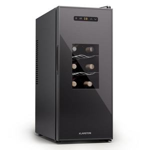 Klarstein Silent Vino 12 Uno Slim Chladnička na víno 30 l / 12 fliaš 8-18 °C Dotyková vyobraziť