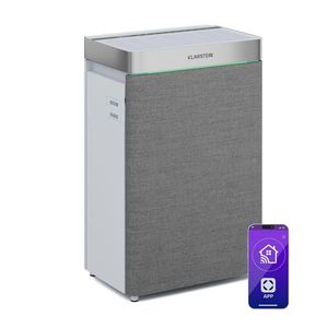 Klarstein AireLux Smart, čistička a zvlhčovač vzduchu 2 v 1, CADR 400 m³/h, sivá vyobraziť