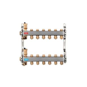 NOVASERVIS - Rozdeľovač nerez s regulačnými mechanickými ventilmi 4okruhy SN-RO04S vyobraziť
