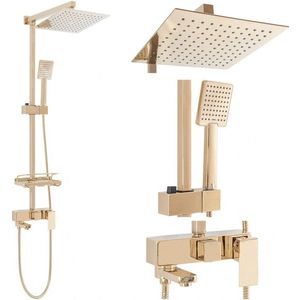 REA REA - Sprchový set s batériou 150mm Jack zlatý REA-P7008 vyobraziť