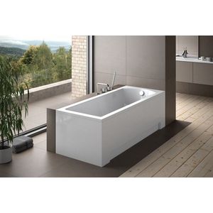 BESCO - Obdĺžniková vaňa SHEA - Nožičky k vani - S nožičkami, Rozmer vane - 160 × 70 cm VANSHEA160 + OLVPINOZ vyobraziť