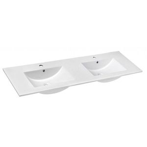 SAPHO - SLIM keramické dvojumývadlo 150x46cm, biela 1601-150 vyobraziť