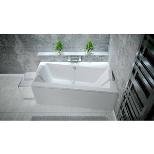 BESCO - Asymetrická vaňa ASTI - Rozmer vane - 160 × 100 cm, Spôsob prevedenia - Pravé VANAST16P + OLVPINOZ vyobraziť