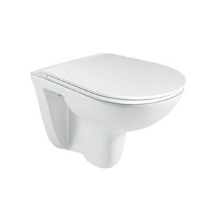 Mereo WC závesné, RIMLESS, 530x355x360, keramické, vr. sedátka CSS123 VSD81S vyobraziť