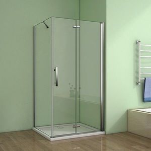 H K - Štvorcový sprchovací kút MELODY 90x90 cm sa zalamovacím dverami SE-MELODYB89090 vyobraziť