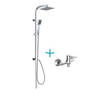 Mereo Sprchová súprava Quatro a sprchová batéria Zuna 100 mm CB609AZ vyobraziť