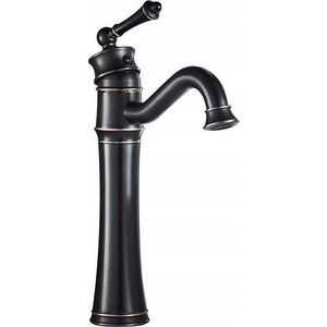 REA - Umývadlová batéria Vintage Old vysoká čierna REA-B0227 vyobraziť