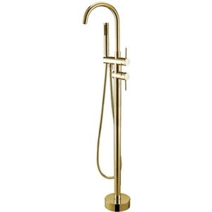 MEXEN - Alma stojaca vaňová batéria gold 75033-50 vyobraziť
