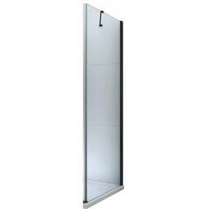 MEXEN - Bočná stěna pre-Roma, Lima 80x190 cm 6mm čierne, transparent 850-080-000-70-00 vyobraziť