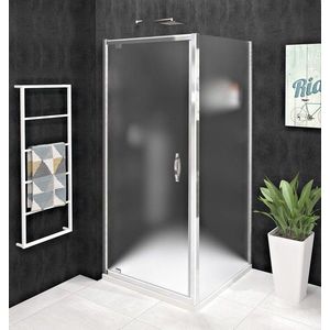 GELCO - SIGMA SIMPLY štvorcová sprchová zástena pivot dvere 800x800 L/P varianta, Brick sklo GS3888GS4380 vyobraziť