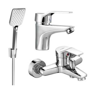 MEXEN/S - Caro R62 SET vaňová a umývadlová batéria, chróm 746603R62-00 vyobraziť