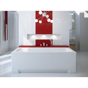 BESCO - Obdĺžniková vaňa OPTIMA - Nožičky k vani - S nožičkami, Rozmer vane - 140 × 70 cm VANOPT14+OLVPINOZ vyobraziť