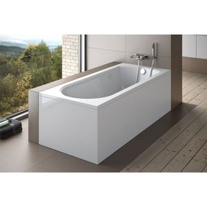BESCO - Obdĺžniková vaňa INTRICA - Nožičky k vani - Bez nožičiek, Rozmer vane - 150 × 75 cm VANINTRICA150 vyobraziť