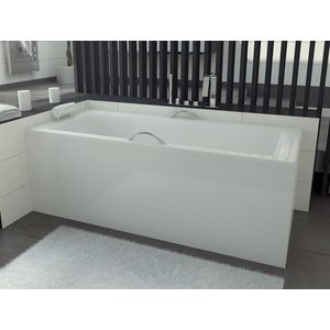 BESCO - Obdĺžniková vaňa TALIA - Nožičky k vani - Bez nožičiek, Rozmer vane - 140 × 70 cm VANTAL14 vyobraziť