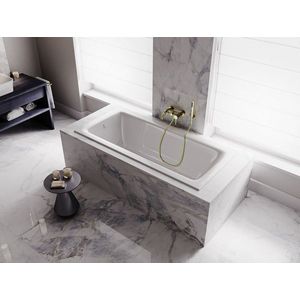BESCO - Obdĺžniková vaňa TALIA SLIM - Nožičky k vani - Bez nožičiek, Rozmer vane - 160 × 75 cm VANTAL16SLIM vyobraziť