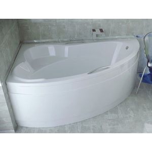 BESCO - Asymetrická vaňa ADA - Nožičky k vani - Bez nožičiek, Rozmer vane - 160 × 100 cm, Spôsob prevedenia - Ľavé VANADA160L vyobraziť