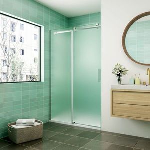 H K - Posuvné sprchové dvere DIAMOND FROST 156-160x195cm, ľavý variant SE-DIAMONDFROSTL160SET vyobraziť