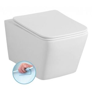 SAPHO - PORTO závesná WC misa, Rimless, 36x52cm, biela PZ102WR vyobraziť