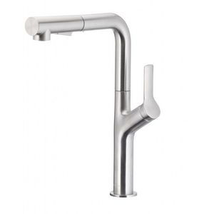 KFA - DUERO DESIGN drezová batéria s otočnou vyťahovacou sprchou a prepínaním, INOX 6623-220-22 vyobraziť