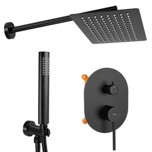 REA - Podomietkový sprchový set OVAL čierna BOX REA-P8467 vyobraziť