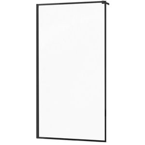 MEXEN - KIOTO walk-in 120x200 cm 8mm čierna samostatné sklo 800-120-000-00-70 vyobraziť