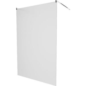 MEXEN/S - KIOTO samostatne stojaca sprchová zástena 100 x 200, matné sklo 8 mm, chróm 800-100-002-01-30 vyobraziť