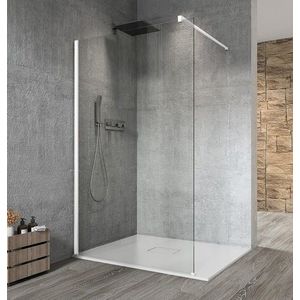 GELCO - VARIO WHITE jednodielna sprchová zástena na inštaláciu k stene, číre sklo, 700 GX1270GX1015 vyobraziť