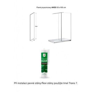 BESCO - Pevná stena AVEO a AVEO DUE - Pevná stena - 30 cm BCAVEO30 vyobraziť
