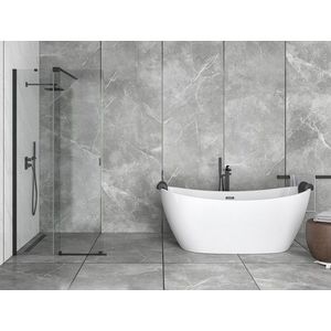 BESCO - Voľne stojaca vaňa AYLA biela - Farba - Biela, Farba sifónu - Čierna, Rozmer vane - 170 × 80 cm VANAYLA170B vyobraziť