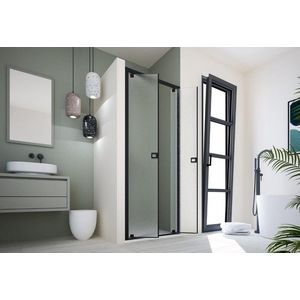 FORTE - Sprchové dvere DECO N2B - FARBA rámu - Hliník ossidato, Rozmer A - 80, Výplň - Číre bezpečnostné sklo - 6 mm BDE452348103 vyobraziť