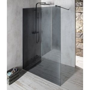 GELCO - VARIO BLACK jednodielna sprchová zástena na inštaláciu k stene, dymové sklo, 1300 GX1313GX1014 vyobraziť