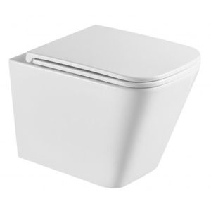 HOPA - Závesné WC orloja RIMLESS sa SLIM sedadlom Soft-close OLKLT052E vyobraziť