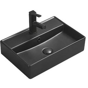 MEXEN - Blanca umývadlo na dosku 50x35, čierna mat 21105085 vyobraziť