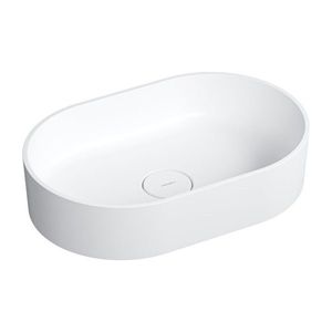 OMNIRES - OVO M+ umývadlo na dosku, 55 x 36 cm biela mat /BM/ OVOUNBM vyobraziť
