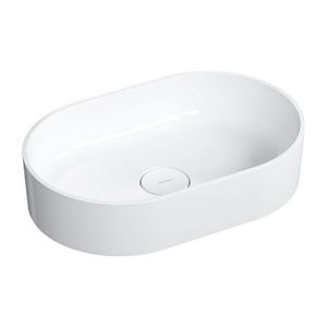 OMNIRES - OVO M+ umývadlo na dosku, 55 x 36 cm biela lesk /BP/ OVOUNBP vyobraziť