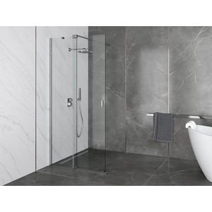 BESCO - Walk-in sprchovací kút VAYO - FARBA rámu - Chróm / Leštený hliník (ALU), Rozmer A - 90, Rozmer C - 200, Smer zatvárania - Univerzálne Ľavé / Pravé, Výplň - Číre bezpečnostné sklo - 8 mm BCVAYO90CC vyobraziť