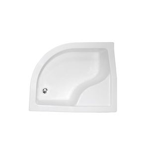 BESCO - MAXI, hlboká asymetrická sprchová vanička - rozmer A - 120 cm, rozmer B - 85 cm, rozmer C - 24 cm, Spôsob prevedenia - Ľavé VANKMAX120L vyobraziť