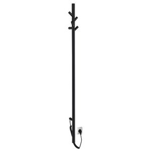 SAPHO - PASADOR elektrický sušiak uterákov, guľatý, 150x1500 30 W, čierny mat ER175BV vyobraziť