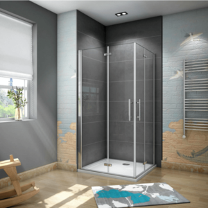 H K - Obdĺžnikový sprchovací kút SOLO R807, 80x70 cm so zalamovacími dverami, rohový vstup SE-SOLOR807 vyobraziť