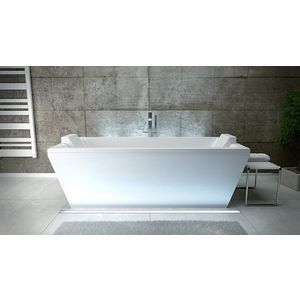 BESCO - Voľne stojaca vaňa VERA (LUZZI) - Farba - Biela, Rozmer vane - 170 × 75 cm VANLUZ170 vyobraziť