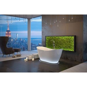 BESCO - Voľne stojaca vaňa VIYA biela - Rozmer vane - 170 × 72 cm VANAND17W vyobraziť