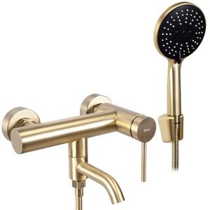 REA - Kúpeľňová batéria Clif - matná Brush Gold REA-B4242 vyobraziť