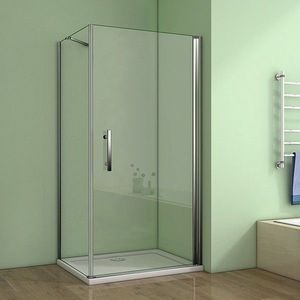 H K - Obdĺžnikový sprchovací kút MELODY D1 100x70 cm s jednokrídlovými dverami vrátane sprchovej vaničky z liateho mramoru SE-MELODYD110070/THOR-10070 vyobraziť