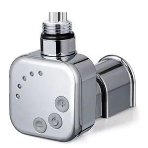 HOPA - Vykurovacia tyč BURG s termostatom - Farba vykurovacej tyče - Chróm, Typ pripojenia - Podomietkové, Výkon vykurovacej tyče - 200 W RDOHT120002 vyobraziť